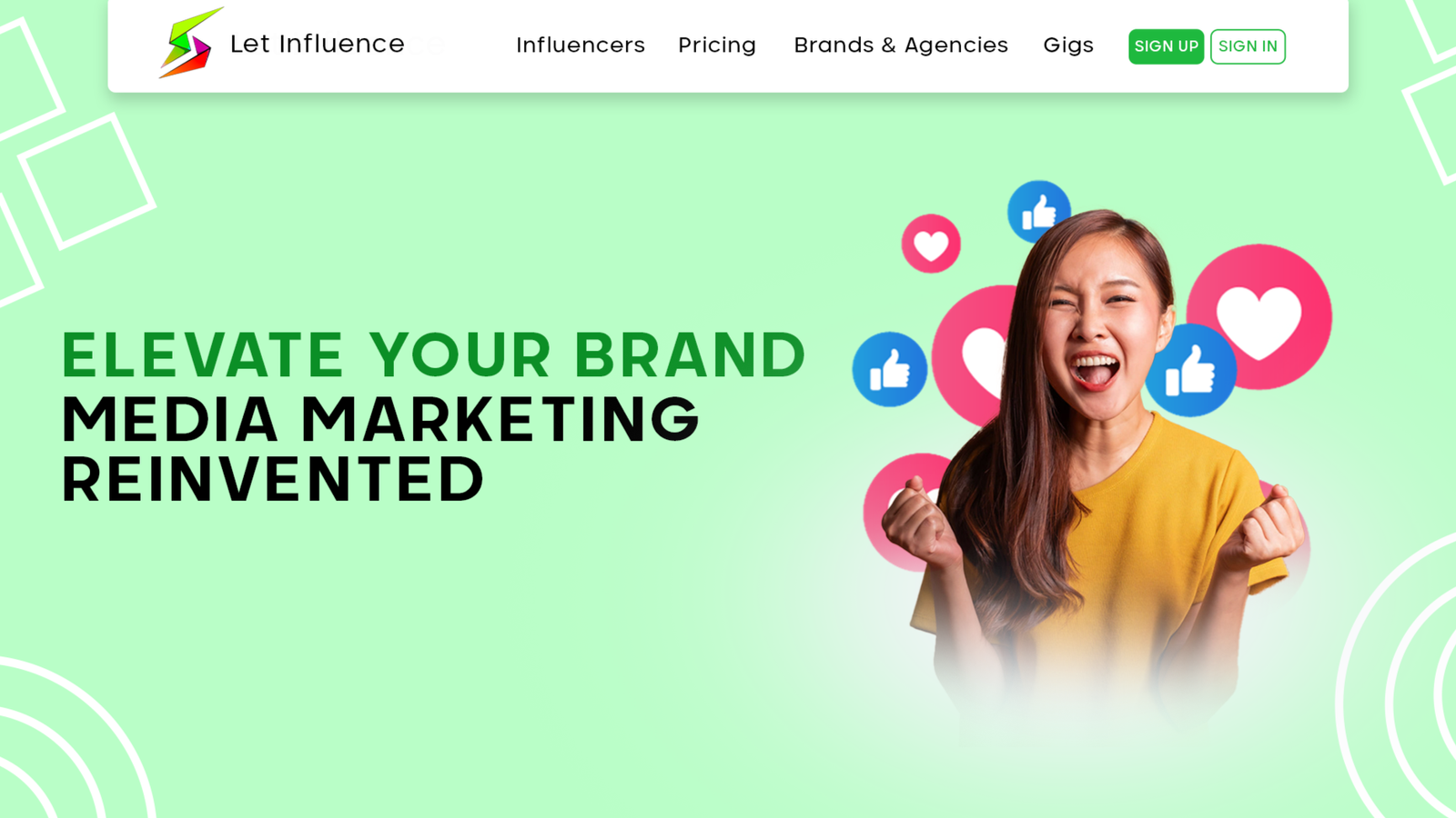 Website Interface Design