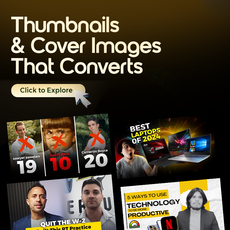 Thumbnail and Cover Designs